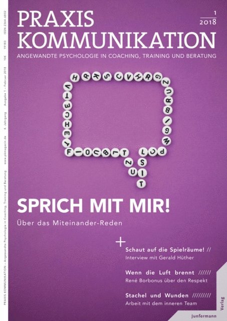 Junfermann Verlag - Praxis Kommunikation 1/2018 Einzelheft, E-bok