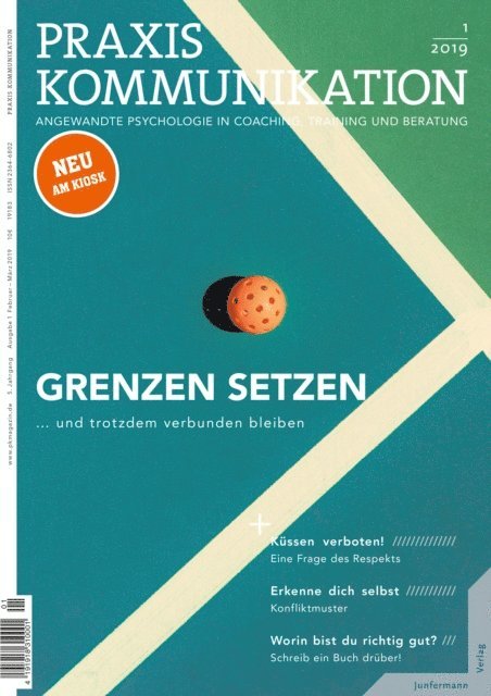 Junfermann Verlag - Praxis Kommunikation 1/2019 Einzelheft, E-bok