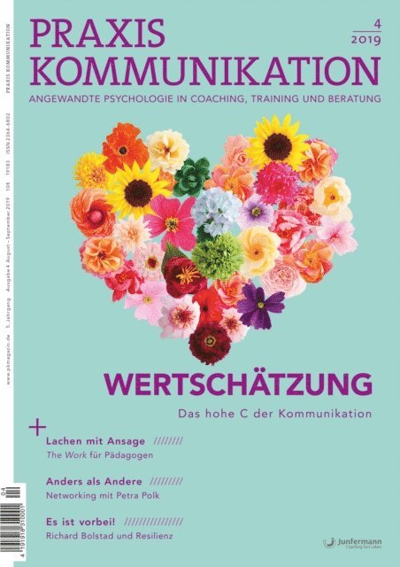 Junfermann Verlag - Praxis Kommunikation 4/2019 Einzelheft, E-bok