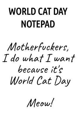Jennifer Wellington - World Cat Day Notepad, Häftad. Tillgänglighet: Lägg i varukorg