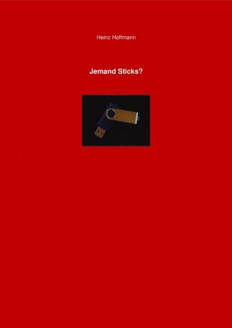 Heinz Hoffmann - Jemand Sticks?, E-bok