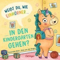Ruby van der Bogen - Weißt du, wie Einhörner in den Kindergarten gehen?, Kartonnage. Tillgänglighet: Lägg i varukorg