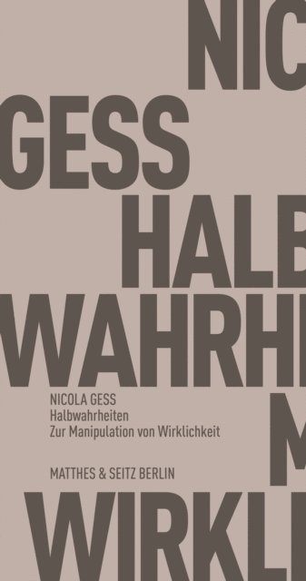 Nicola Gess - Halbwahrheiten, E-bok