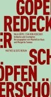 Schpfen und Erschpfen