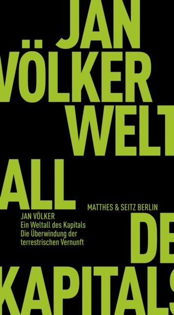 Jan Volker - Ein Weltall des Kapitals, E-bok