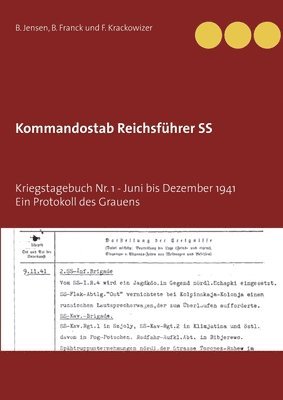 B Jensen, B Franck, F Krackowizer - Kommandostab Reichsführer SS, Häftad. Tillgänglighet: Lägg i varukorg