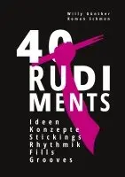Roman Schmon, Willy Günther - 40 RUDIMENTS, Häftad. Tillgänglighet: Lägg i varukorg
