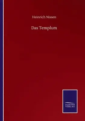 Heinrich Nissen - Templum, Häftad. Tillgänglighet: Lägg i varukorg