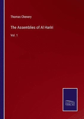 Thomas Chenery - Assemblies of Al Harîri, Häftad