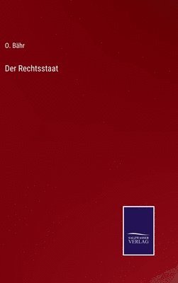 O Bähr - Rechtsstaat, Inbunden