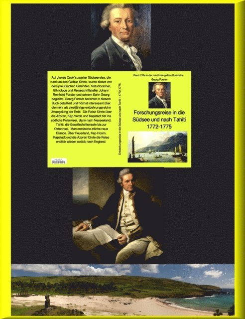 Entdeckungsreise in die Südsee und nach Tahiti – 1772-1775