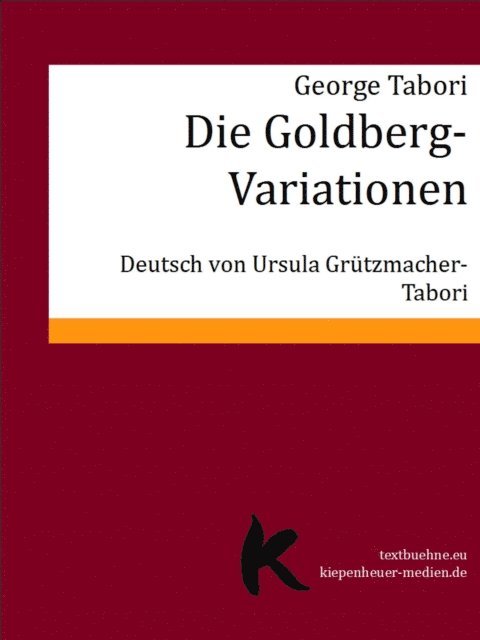 George Tabori - Goldberg-Variationen, E-bok