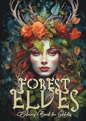 Monsoon Publishing - Forest Elves Coloring Book for Adults, Häftad