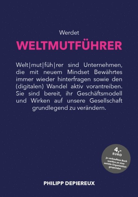 Werdet WELTMUTFÜHRER