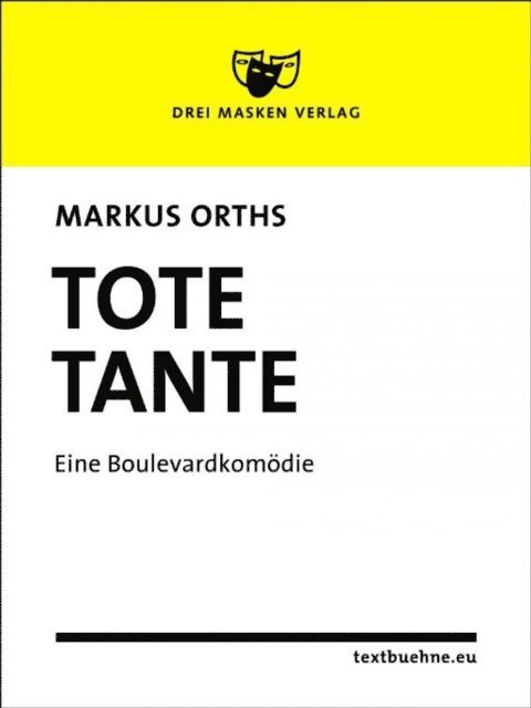 Markus Orths - Tote Tante, E-bok