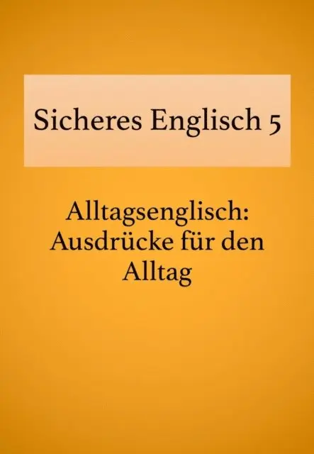 Bettina Schropp - Sicheres Englisch 5, E-bok. Tillgänglighet: Lägg i varukorg