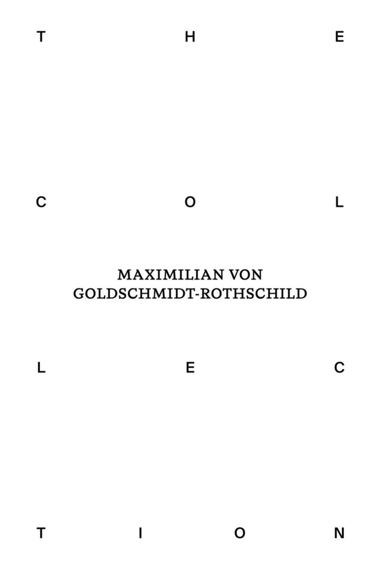 Matthias Wagner K, Katharina Weiler - Collection of Maximilian von Goldschmidt-Rothschild, Inbunden. Tillgänglighet: Tillfälligt slut