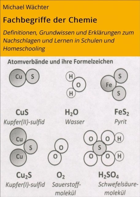 Michael Wachter - Fachbegriffe der Chemie, E-bok