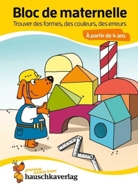 Linda Bayerl - Bloc de maternelle - Trouver des formes, des couleurs, des erreurs À partir de 4 ans, E-bok
