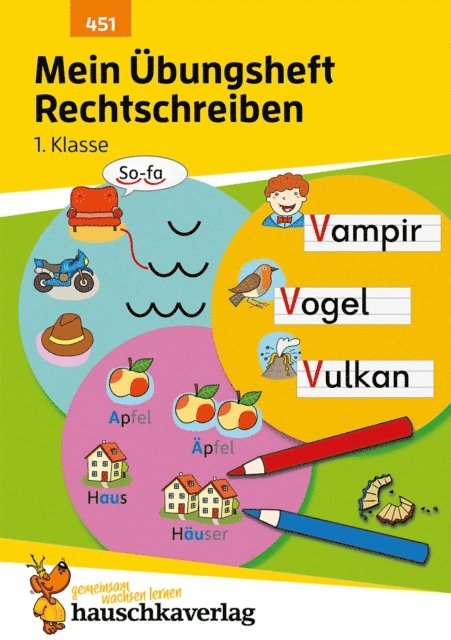 Stefanie Walther - Mein Übungsheft Rechtschreiben 1. Klasse, E-bok