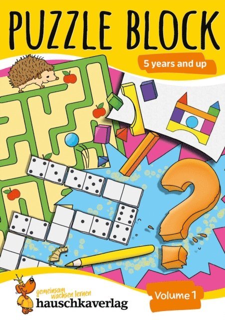 Ulrike Maier - Puzzle block 5 years and up, Volume 1, E-bok
