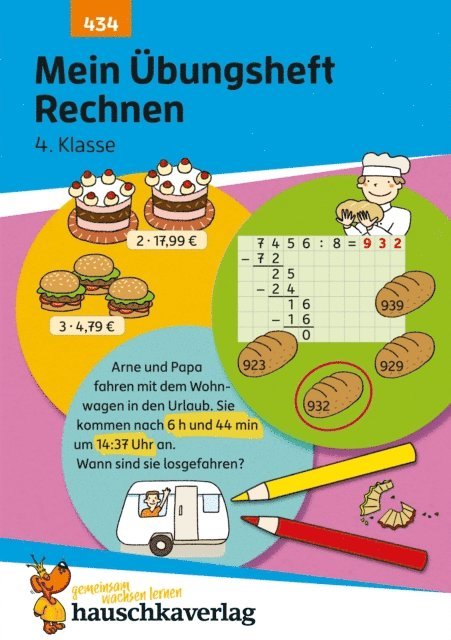 Diana Depireux - Mein Übungsheft Rechnen 4. Klasse, E-bok
