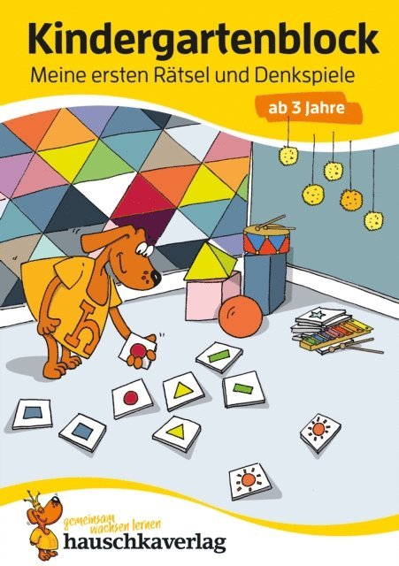 Ulrike Maier - Kindergartenblock ab 3 Jahre - Meine ersten Rätsel und Denkspiele, E-bok
