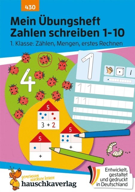 Ulrike Maier - Mein Übungsheft Zahlen schreiben 1-10 – Schulanfang: Zählen, Mengen, erstes Rechnen, E-bok