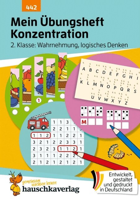 Agnes Spiecker - Mein Übungsheft Konzentration 2. Klasse – Wahrnehmung, logisches Denken, E-bok