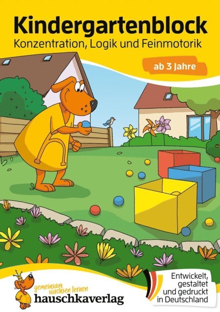 Ulrike Maier - Kindergartenblock ab 3 Jahre – Konzentration, Logik, Feinmotorik, E-bok