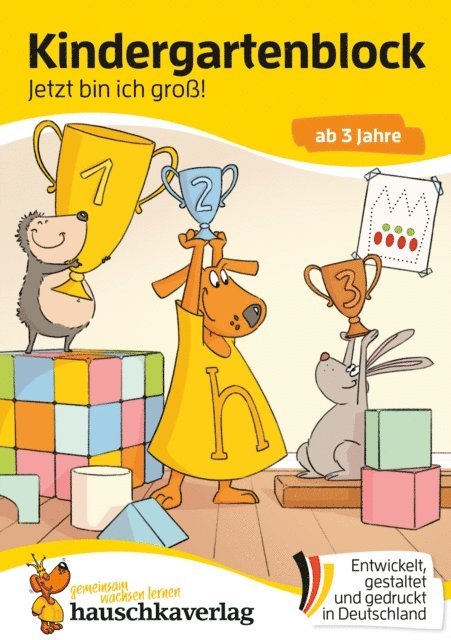Ulrike Maier - Kindergartenblock ab 3 Jahre - Jetzt bin ich groß!, E-bok
