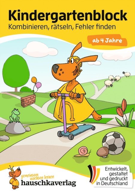 Ulrike Maier - Kindergartenblock ab 4 Jahre - Kombinieren, rätseln, Fehler finden, E-bok