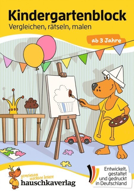 Ulrike Maier - Kindergartenblock ab 3 Jahre - Vergleichen, rätseln und malen, E-bok
