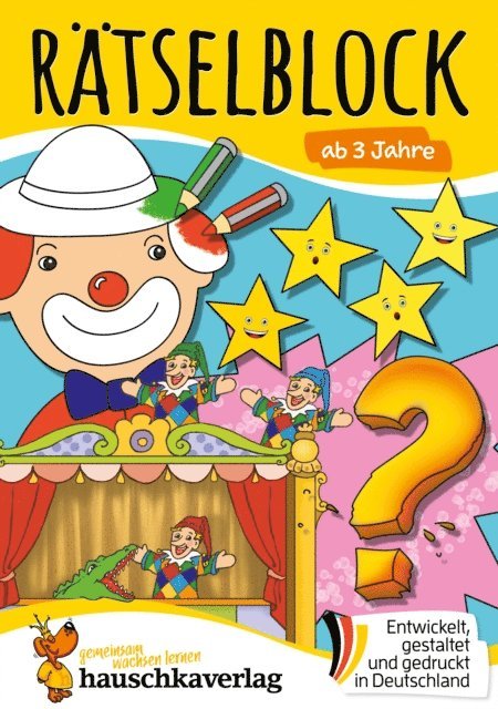 Agnes Spiecker - Rätselblock ab 3 Jahre - Band 1, E-bok