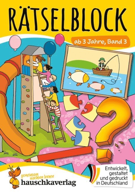 Agnes Spiecker - Rätselblock ab 3 Jahre, Band 3, E-bok