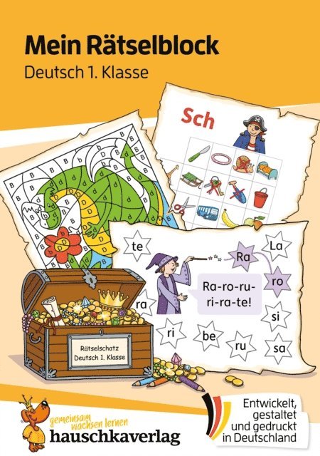 Stefanie Walther - Mein Rätselblock Deutsch 1. Klasse, E-bok