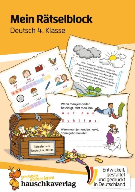 Christiane Wittenburg - Mein Rätselblock Deutsch 4. Klasse, E-bok