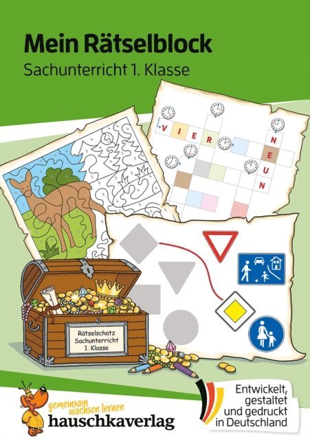 Sonja Fiedler-Tresp - Mein Rätselblock Sachunterricht 1. Klasse, E-bok