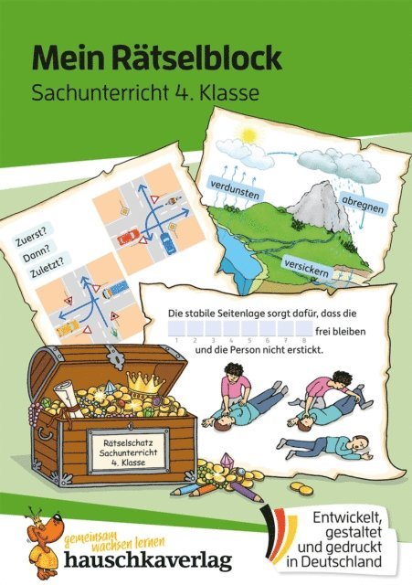 Diana Depireux - Mein Rätselblock Sachunterricht 4. Klasse, E-bok