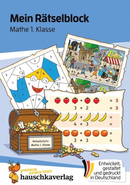 Melanie Rhauderwiek - Mein Rätselblock Mathe 1. Klasse, E-bok