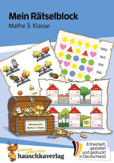 Joshua Schulz - Mein Rätselblock Mathe 3. Klasse, E-bok