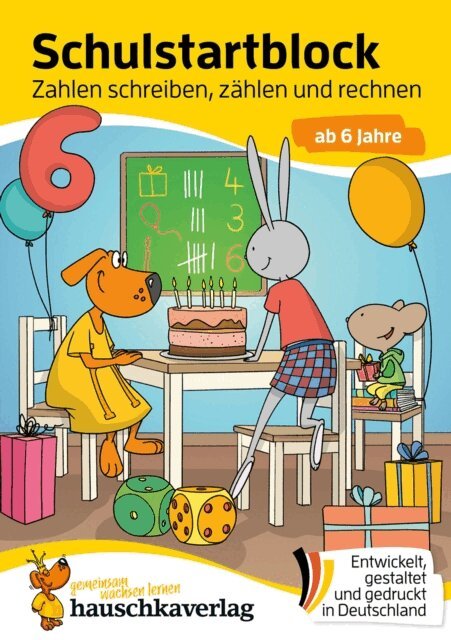 Ulrike Maier - Schulstart-Block ab 6 Jahre - Zahlen schreiben, zahlen und rechnen, E-bok