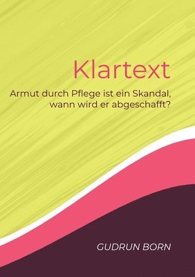 Gudrun Born - Klartext, Häftad. Tillgänglighet: Lägg i varukorg
