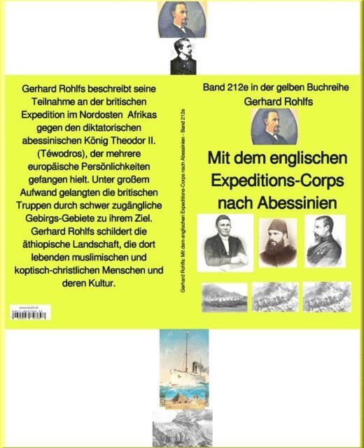 Abessinien-Expedition 1868 – Band 212e in der gelben Buchreihe – bei Jürgen Ruszkowski