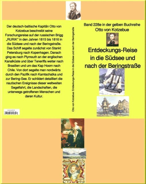 Otto von Kotzebue - Entdeckungs-Reise in die Südsee und nach der Beringstraße –bei Jürgen Ruszkowski, E-bok