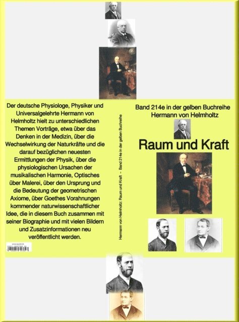 Hermann von Helmholtz - Raum und Kraft  – Teil 1 –  Band 214e in der gelben Buchreihe – bei Jürgen Ruszkowski, E-bok