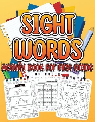 Am Publishing Press - Sight Word Activity Book For First Grade Kids, Häftad