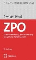 Zivilprozessordnung: Familienverfahren / Gerichtsverfassung / Europaisches Verfahrensrecht