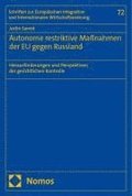 Autonome restriktive Ma�nahmen der EU gegen Russland