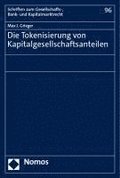 Die Tokenisierung Von Kapitalgesellschaftsanteilen